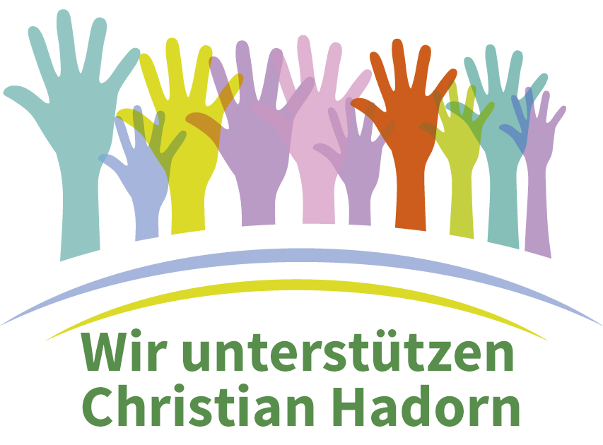 Wir unterstützen Christian Hadorn...
